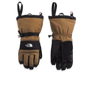The North Face Men's Montana Ski Gloves in the color utility brown